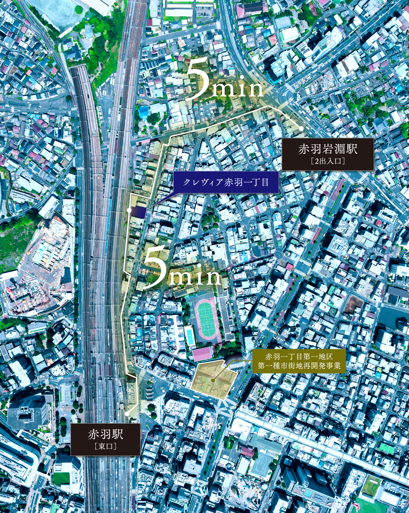 現地周辺航空写真（2026年6月撮影）