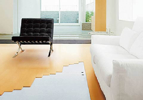 温水式床暖房 参考写真