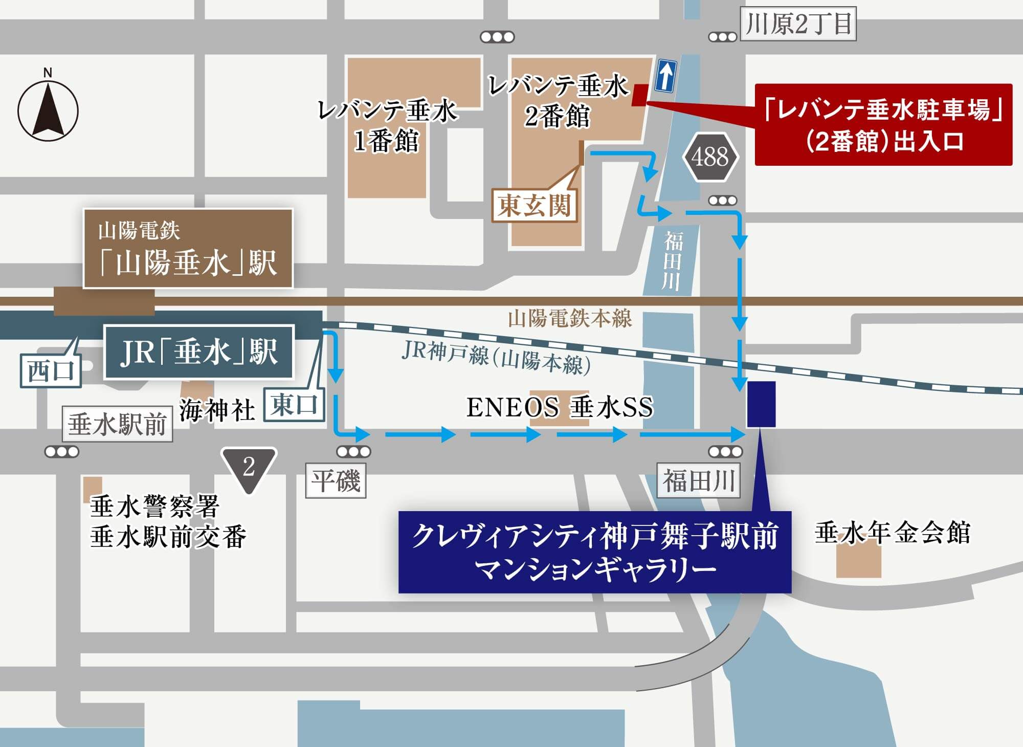 マンションギャラリー案内図