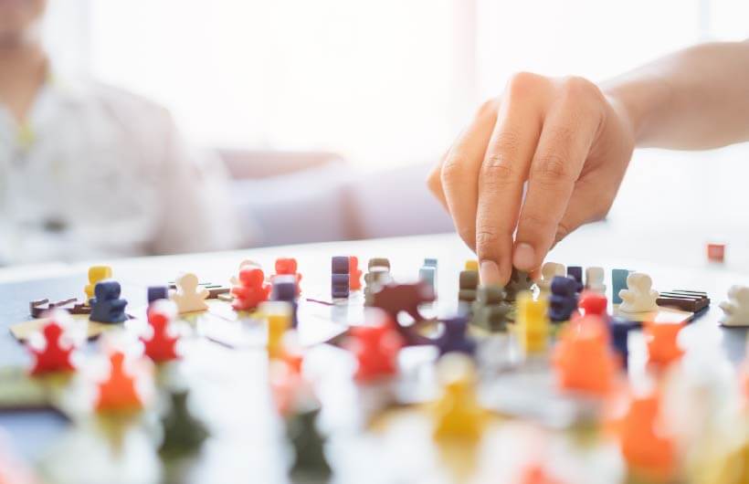 ボードゲームで遊ぶ